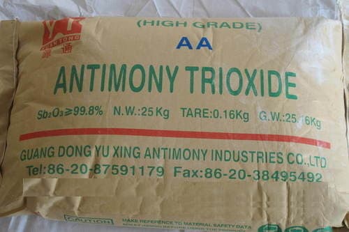 Pure Antimony Trioxide Powder SB2O3 99_5_ Grade